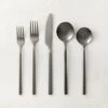 20-Piece Haze Brushed Gunmetal Flatware Set -Home Furnishing Shop 20PcHazeBrshdGnmtlFltwrSSHF22