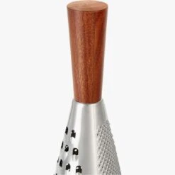 Acacia And Stainless Steel Cone Cheese Grater -Home Furnishing Shop AcaciaNSSGraterAVS19