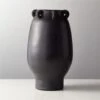 Acadia Black Ceramic Vase 2 Acadia Black Ceramic Vase -Home Furnishing Shop AcadiaBlackVaseSHF20