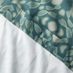 Adirex Blue Organic Cotton Window Curtain Panel 48''x84'' -Home Furnishing Shop AdirexBlOgCtn96CrtnPanelAV3SHS23