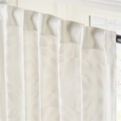 Adirex Neutral Organic Cotton Window Curtain Panel 48''x84'' -Home Furnishing Shop AdirexNtOgCtn96CrtnPanelAV2SHS23