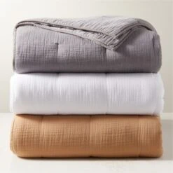 Alto Camel Organic Cotton Quilt And Shams -Home Furnishing Shop AltoOrgCottonQuiltGroupFHF22