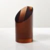 Dark Amber Acrylic Bookend -Home Furnishing Shop AmberAcrylicBookendSHF23