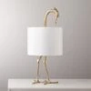 Archibald Brass Bird Table Lamp -Home Furnishing Shop ArchibaldTableLampSHF21