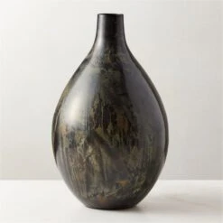 Arvada Patina Black Vase