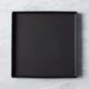 Bento Square Matte Black Serving Platter