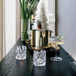 Eve Coupe Cocktail Glass Set Of 8 -Home Furnishing Shop BettyClearTeaLightCandleNV20 1x1