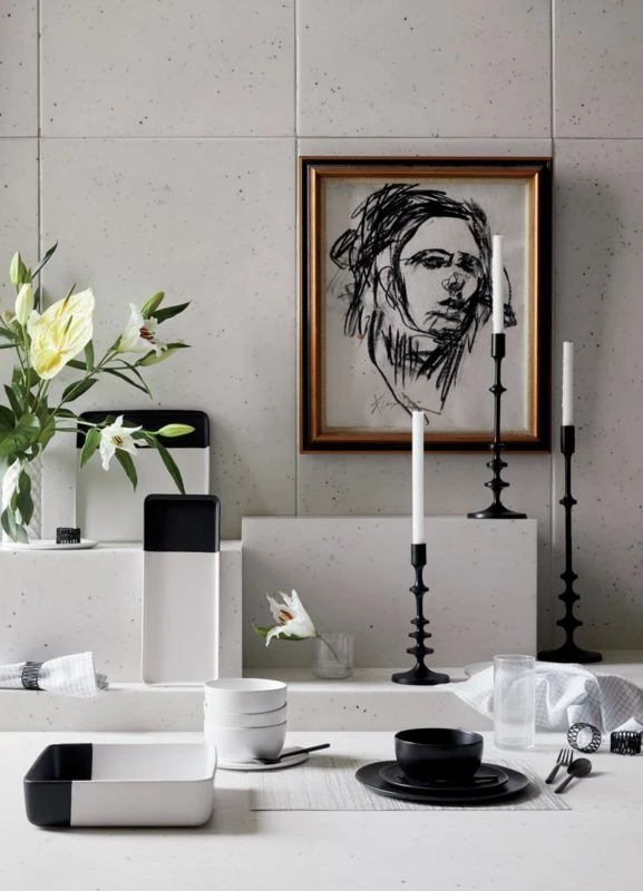 Crisp Rectangular Matte Black Serving Platter 6 Crisp Rectangular Matte Black Serving Platter - Image 4