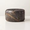 Black Golden Marble Candle Bowl -Home Furnishing Shop BlackGldnMrblCandleBowlAVSHF22
