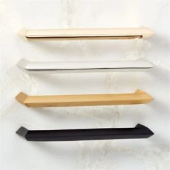 4'' Blaine Unlacquered Brass Handle -Home Furnishing Shop BlaineHandleCollectionFHF22