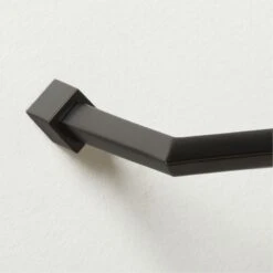Blaine Matte Black Towel Bar 18" -Home Furnishing Shop BlaineMttBlkTowelBar18inAVSHF21