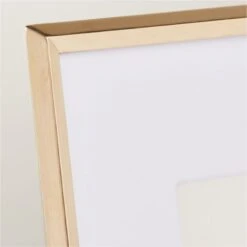 Blaine Polished Brass Picture Frame 5"x7" -Home Furnishing Shop BlainePldBrsFrame5X7inAVSHF22