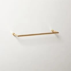 Blaine Polished Brass Towel Bar 18"