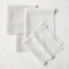 Bolt White Linen Napkin Set Of 4 -Home Furnishing Shop BoltWhtLnnNapkinsS4SHS22