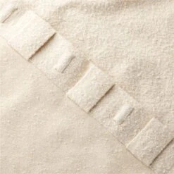 Ivory Boucle Window Curtain Panel 48''x84'' 11 Ivory Boucle Window Curtain Panel 48''x84'' -Home Furnishing Shop BoucleIvoryCrtn96PanelAV4SHF23