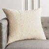 Ivory White Boucle Throw Pillow With Down-Alternative Insert 23" 1 Ivory White Boucle Throw Pillow With Down-Alternative Insert 23" -Home Furnishing Shop BoucleIvoryPillow23X23inSHS21