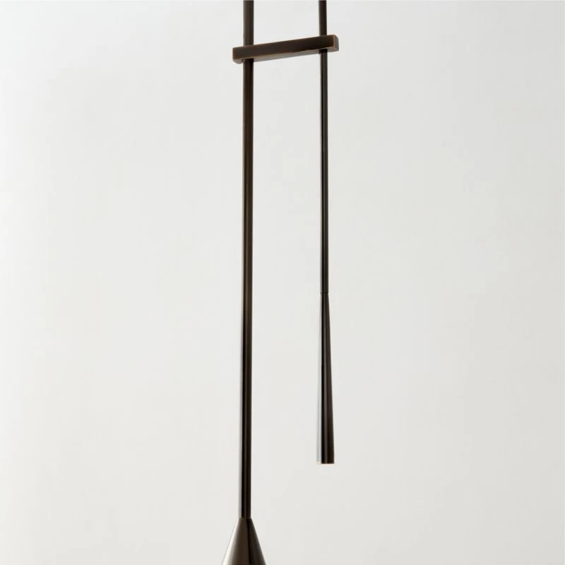 Brio Blackened Brass Pendant Light 5 Brio Blackened Brass Pendant Light - Image 3