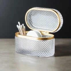 Buchannon Clear Jewelry Holder 8 Buchannon Clear Jewelry Holder -Home Furnishing Shop BuchannonJewelryHldrClrROS19