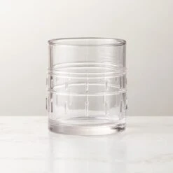 Bushi Nenge Clear Double Old-Fashioned Glass