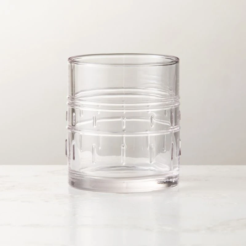 Bushi Nenge Clear Double Old-Fashioned Glass 3 Bushi Nenge Clear Double Old-Fashioned Glass