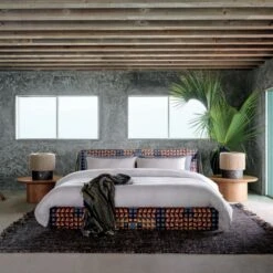 Lineage Woven Striped Throw Blanket -Home Furnishing Shop CB2FA21 KD 3A 0156 OC21 1x1