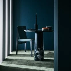 Black Golden Marble Candle Bowl -Home Furnishing Shop CB2FA22 44B hero