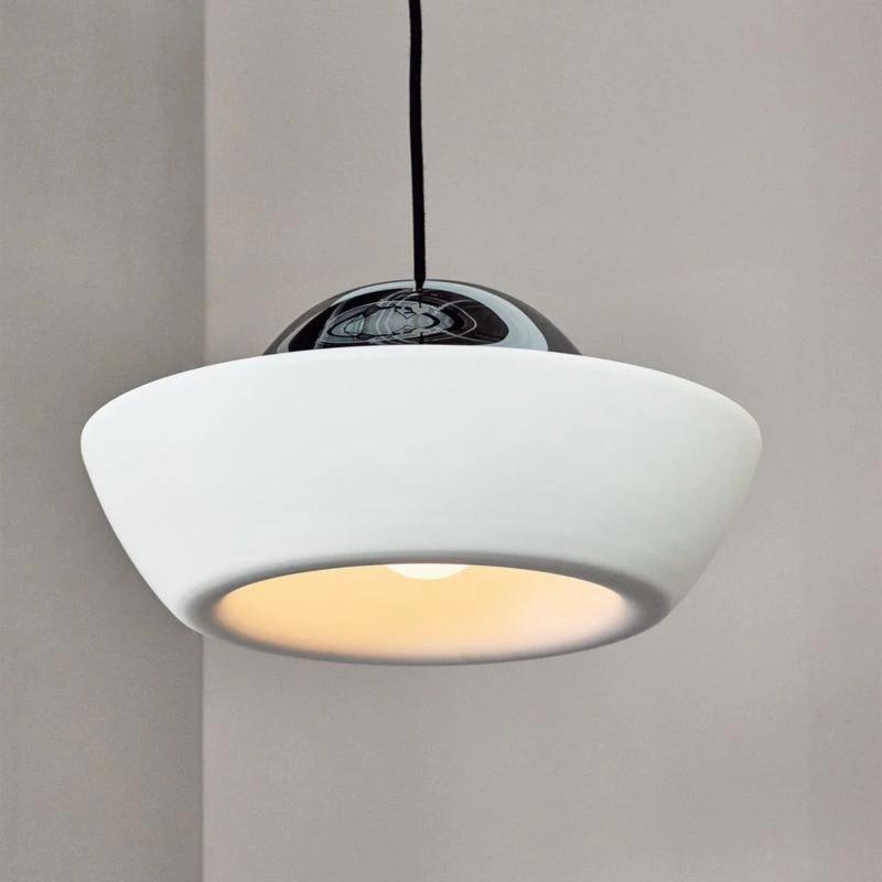 Materia Ivory Dome Pendant Light 7 Materia Ivory Dome Pendant Light - Image 5