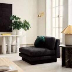 Trada Polished Brass Wall Sconce Light -Home Furnishing Shop CB2FA23 02A hero