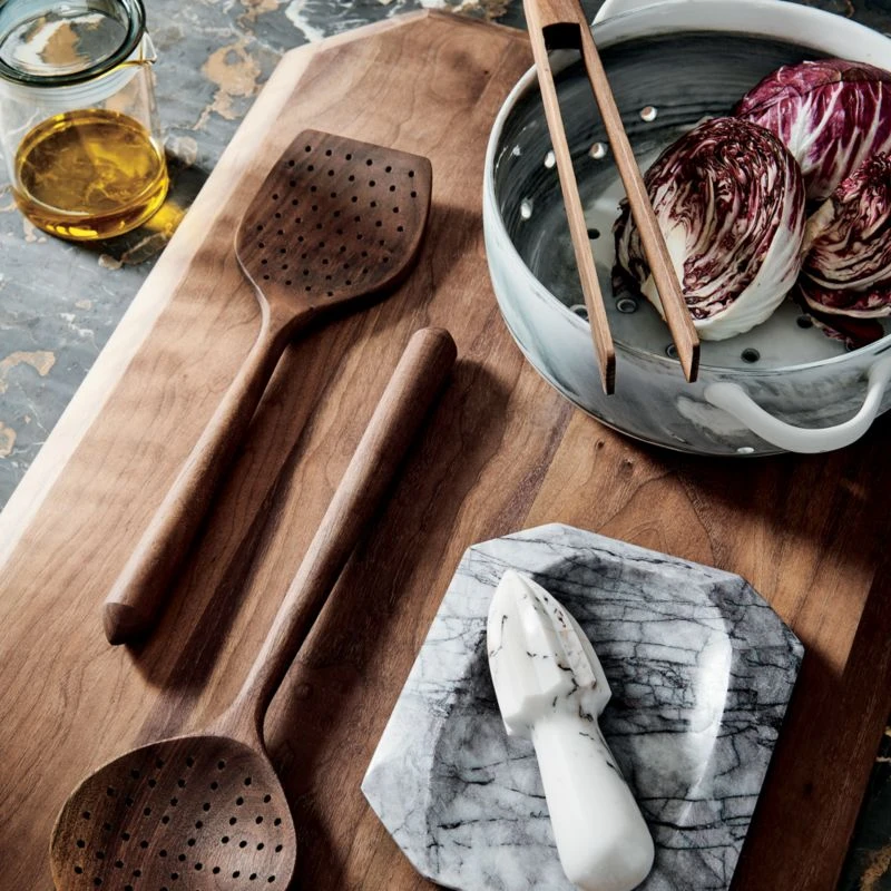 Make The Pasta Slotted Wooden Spoon 5 Make The Pasta Slotted Wooden Spoon - Image 3