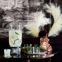 Marta Optic Double Old-Fashioned Glasses Set Of 6 -Home Furnishing Shop CB2HOL21 18B RS 0582 HeroOC21 1x1