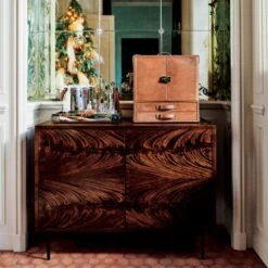 Griffith Stainless Steel Bar Tray -Home Furnishing Shop CB2HOL21 DIG CocktailBox hero