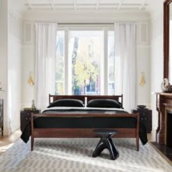 EUROPEAN FLAX™-Certified Linen Black Duvet Cover And Shams -Home Furnishing Shop CB2SP22 40A v3 RET