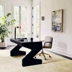 'River Rocks' Framed Acrylic Painting Reproduction By Jeffrey Fitzgerald 31''x41'' -Home Furnishing Shop CB2SP23 02B Hero