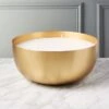 Large Brass Candle Bowl -Home Furnishing Shop CandleBowlLargeBrassSHS18
