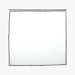 Capri Black Border Shower Curtain 72" 12 Capri Black Border Shower Curtain 72" -Home Furnishing Shop CapriShowerCurtainAVS19