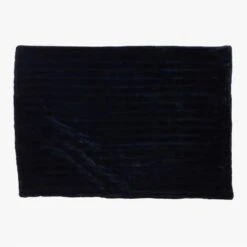 Channel Navy Faux Fur Throw Blanket -Home Furnishing Shop ChannelFxFurSaluteThrowSSF22