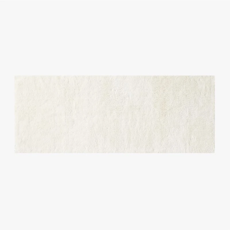 Chase Organic Cotton Warm White Bath Runner Rug 24''x60'' 3 Chase Organic Cotton Warm White Bath Runner Rug 24''x60''