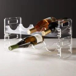Clear Wine Rack -Home Furnishing Shop ClearWineRackAVSHS20