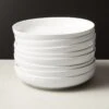 Contact White Pasta Bowl Set Of 8 1 Contact White Pasta Bowl Set Of 8 -Home Furnishing Shop ContactPastaBowlS8SHF19