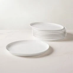 Contact White Dinner Plate Set Of 8