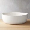 Crisp Matte White Serving Bowl -Home Furnishing Shop CrispMatteWhiteSrvngBowlSHS18