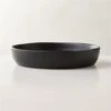 Crisp Matte Black Serving Bowl Large 2 Crisp Matte Black Serving Bowl Large -Home Furnishing Shop CrispMttBkPastaBowlSHS23