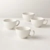 Crisp Matte White Espresso Cup Set Of 4 1 Crisp Matte White Espresso Cup Set Of 4 -Home Furnishing Shop CrispMttWhiteEsprssCupsS4SHF22