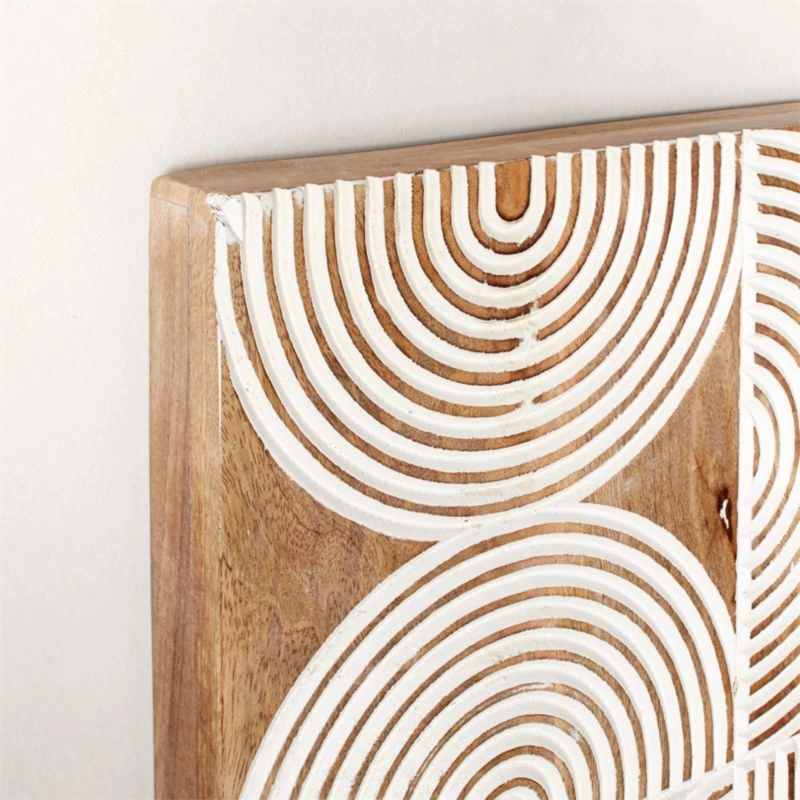 Cultivo Geometric Wood Wall Art 6 Cultivo Geometric Wood Wall Art - Image 4