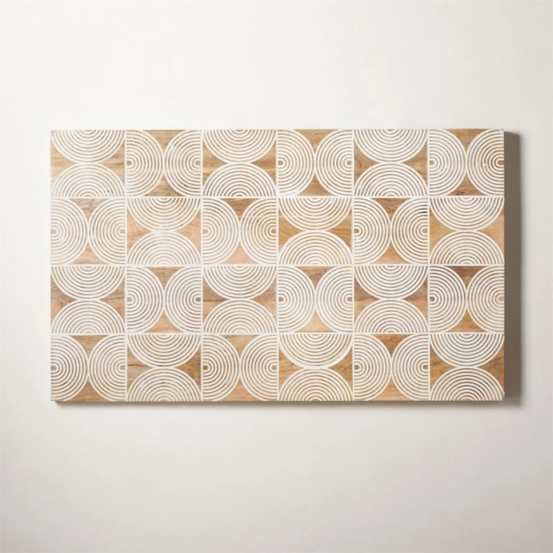 Cultivo Geometric Wood Wall Art 5 Cultivo Geometric Wood Wall Art - Image 3
