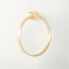 Damon Brushed Brass Towel Ring -Home Furnishing Shop DamonBrdBrsTowelRingSHF22