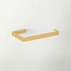 Damon Brushed Brass Wall Mounted Toilet Paper Holder