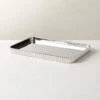 Danilo Pleated Stainless Steel Letter Tray -Home Furnishing Shop DaniloSSPltdLetterTraySHS23