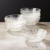Daphne Glass Serving Bowl Set Of 8 -Home Furnishing Shop DaphneGlassBowlS8SHS18