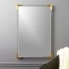 Demi Acrylic Rectangular Wall Mirror 24"x35" -Home Furnishing Shop DemiAcrylicRctnglMirrorSHS18